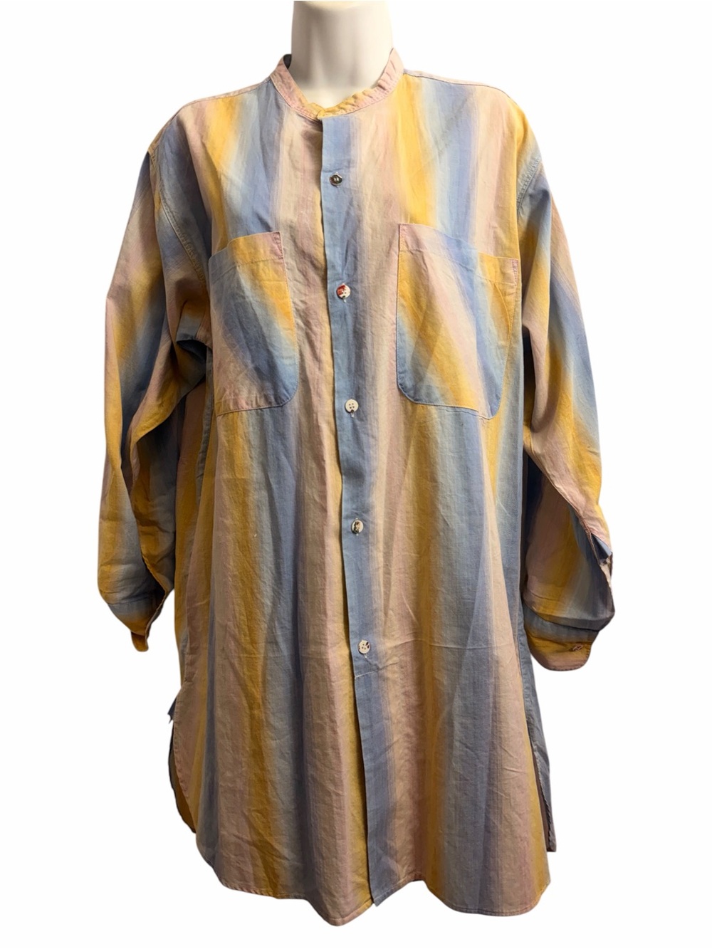 East Code Wind Vivienne Tam Cotton Tunic Oversized Dress Size 1 / Small